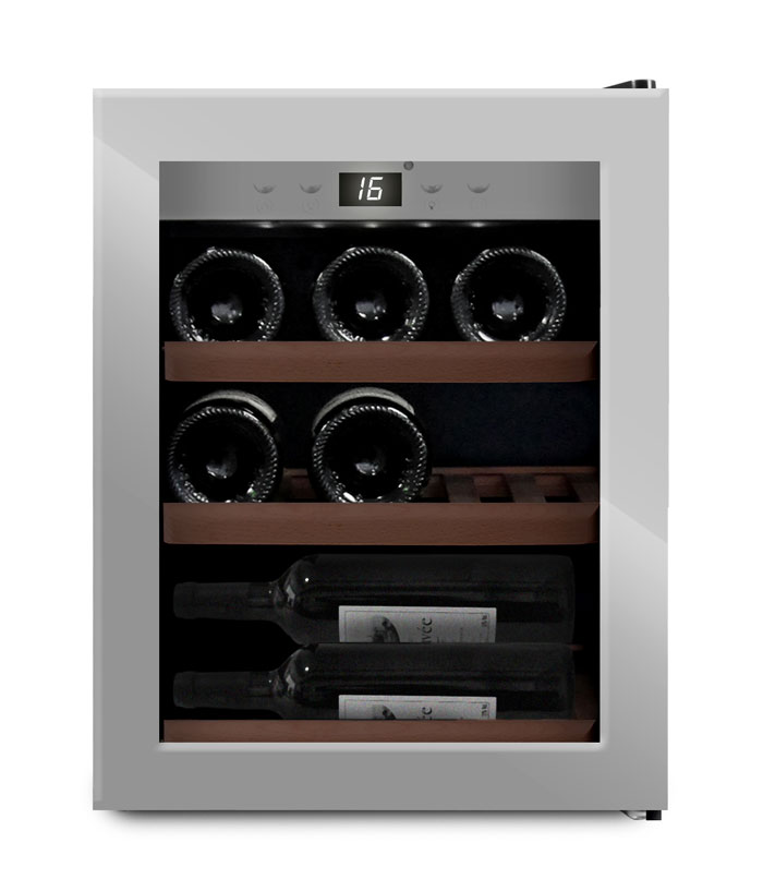 Mquvee Free Standing Wine Cooler Wineexpert 12 Stainless W 39 5